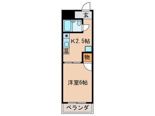 エ－デルハイム花染の物件間取画像